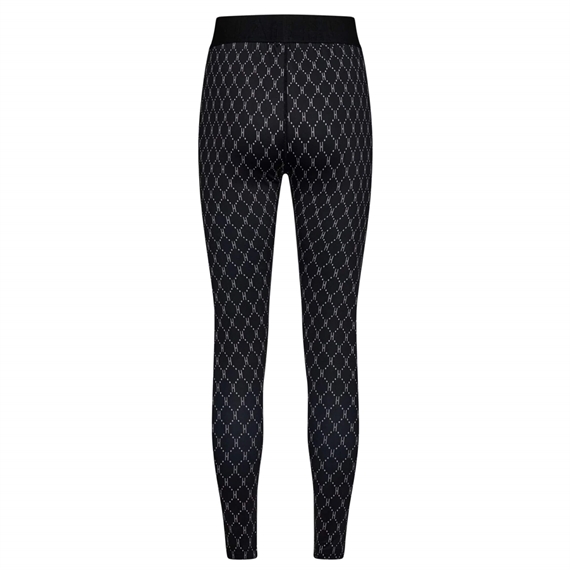 Hype The Detail Printed Leggings, Sort/Lyserød